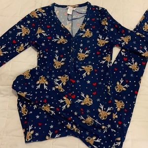 Cutesy Reindeer Christmas Onesie!